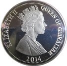 1 Crown - Elizabeth II (WW1 Land; Gold Plated)