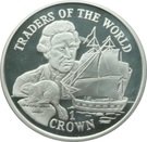 1 Crown - Elizabeth II (Captain Cook)