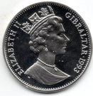 21 ECUs -  Elizabeth II (Napoleon / Euro Tunnel)