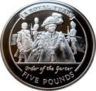 5 Pounds - Elizabeth II (Order of the Garter)
