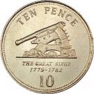 10 Pence - Elizabeth II (3rd portrait)