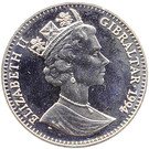 1 Crown - Elizabeth II (Elephants)