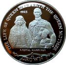 1 Crown - Elizabeth II (1923 Wedding Portrait)