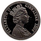 1 Crown - Elizabeth II (The English civil war)