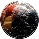 1 Crown - Elizabeth II (Queen Victoria)