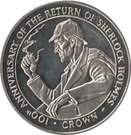 1 Crown - Elizabeth II ("Return of Sherlock Holmes")