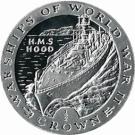 ½ Crown - Elizabeth II (HMS Hood)