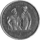 1 Crown- Elizabeth II (World War I - Glamis)