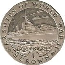 1 Crown - Elizabeth II (H.M.S. Penelope)