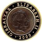 ½ Crown - Elizabeth II (Uniform Penny Post)