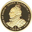 ½ Crown - Elizabeth II (Queen Elizabeth I)