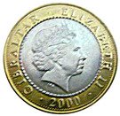 2 Pounds - Elizabeth II (The Apples of the Hesperides)