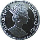 14 ECUS - Elizabeth II (Euro Tunnel)