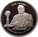 1 Crown - Elizabeth II (Great Britain at War)