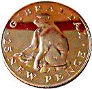 25 New Pence - Elizabeth II (2nd portrait; Silver Proof Issue)