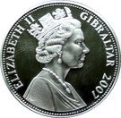 5 Pounds - Elizabeth II (Diamond Wedding)