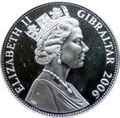 5 Pounds - Elizabeth II (Younger Queen Elizabeth in Evening Gown)