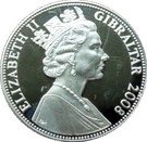 5 Pounds - Elizabeth II (Battle of Trafalgar)
