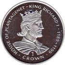 1 Crown - Elizabeth II (King Richard I; Silver Proof)