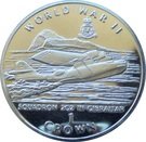 1 Crown - Elizabeth II (World War II-Squadron 202 in Gibraltar)