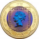 1 Crown - Elizabeth II (Uniform Penny Post)