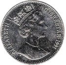 1 Crown - Elizabeth II (Discus)