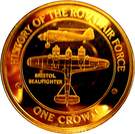 1 Crown - Elizabeth II (Bristol Beaufighter)