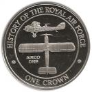 1 Crown - Elizabeth II (Airco D.H.9)
