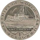 1 Crown - Elizabeth II (H.M.C.S. Prescott)