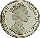 1 Crown - Elizabeth II (Peony)