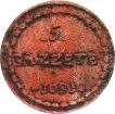 5 Gazettae (Denomination in Italian)