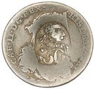 50 Paras (Countermarked over 20 Grani Charles II)