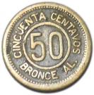 50 Centavos (Provisional coinage)