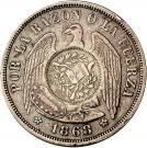 1 Peso (Counter-stamped coinage)