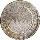1 Real (Central American Republic - Provisional Coinage)