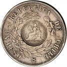 1 Peso (Counter-stamped coinage)