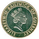 2 Pounds - Elizabeth II (3rd portrait)