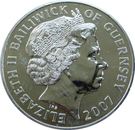 5 Pounds - Elizabeth II (Kneeling at Wedding ceremony)