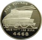 5 Pounds - Elizabeth II (Mallard 4468)