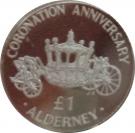 1 Pound - Elizabeth II (Coronation Jubilee)