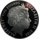 5 Pounds - Elizabeth II (The Colours)