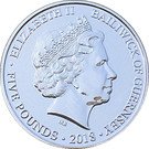 5 Pounds - Elizabeth II (65th Coronation Anniversary)