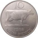10 New Pence - Elizabeth II