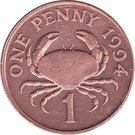 1 Penny - Elizabeth II (3rd portrait; magnetic)