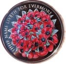 5 Pounds - Elizabeth II (2016 Remembrance Day)