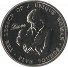 5 Pounds - Elizabeth II (Princess Diana)