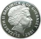 5 Pounds - Elizabeth II (Queen Victoria Centennial - Silver)