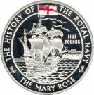 5 Pounds - Elizabeth II (The Mary Rose)