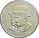5 Pounds - Elizabeth II (Sir Winston Churchill)