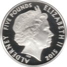 5 Pounds - Elizabeth II (Remembrance Day; silver)